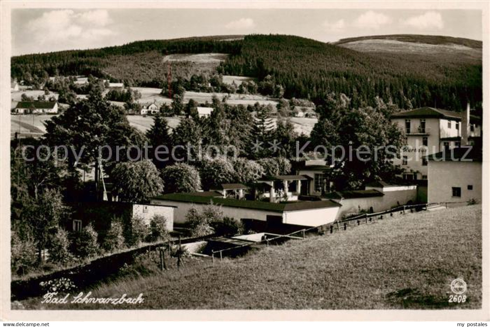 73822186 Bad Schwarzbach Flinsberg Swieradow Zdroj Bad PL Panorama Mit Kurhaus U - Poland