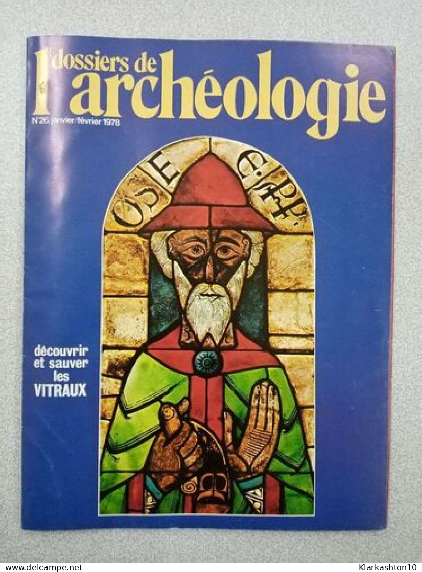 Dossiers De L'archeologie N°126 Janvier-fevrier 1978 - Altri & Non Classificati