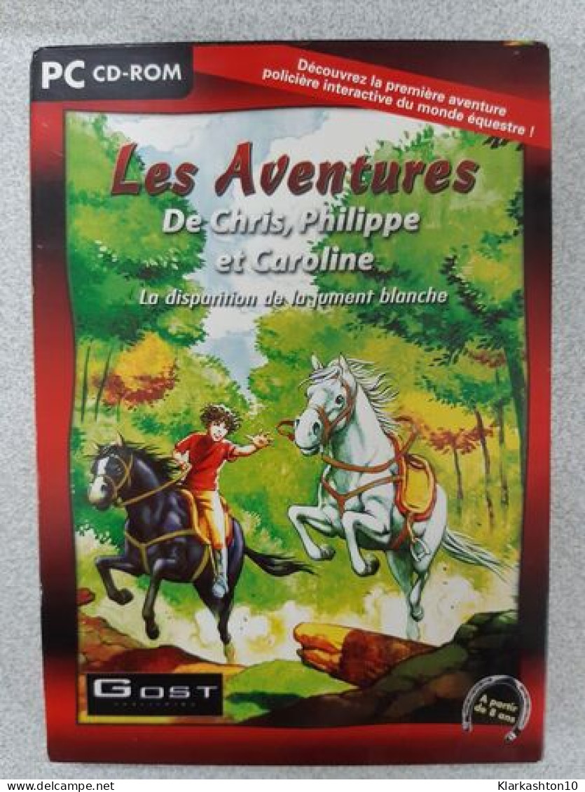 DVD Série - Les Aventures De Chris Philippe Et Caroline - La Disparition De La Jument Blanche - Otros & Sin Clasificación