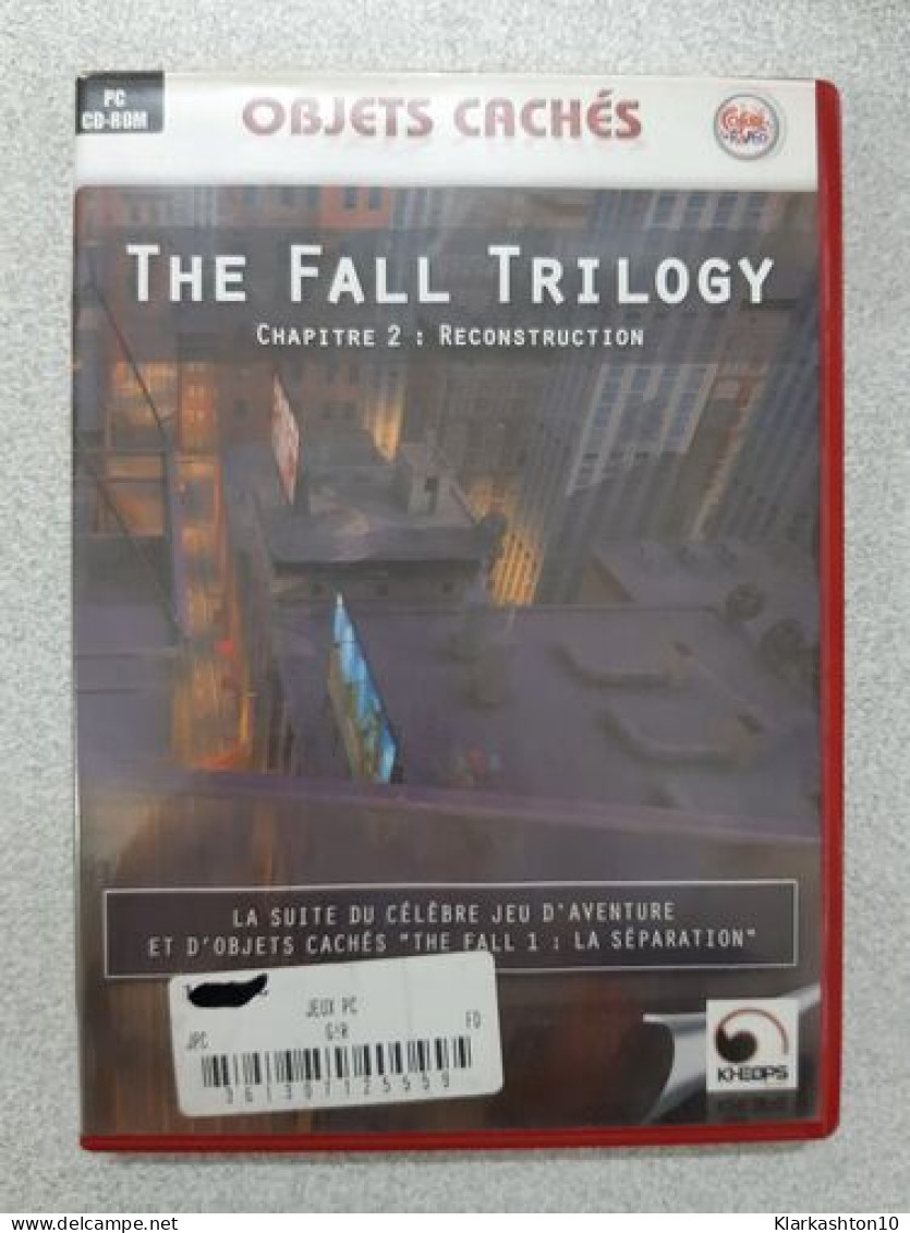 PC CD ROM - The Fall Trilogy 2 - Reconstruction - Otros & Sin Clasificación