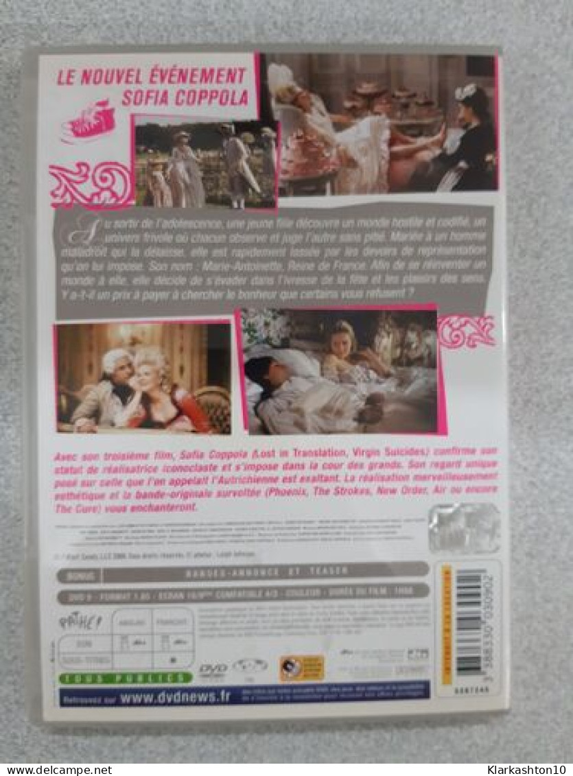 DVD Film - Marie-Antoinette - Otros & Sin Clasificación