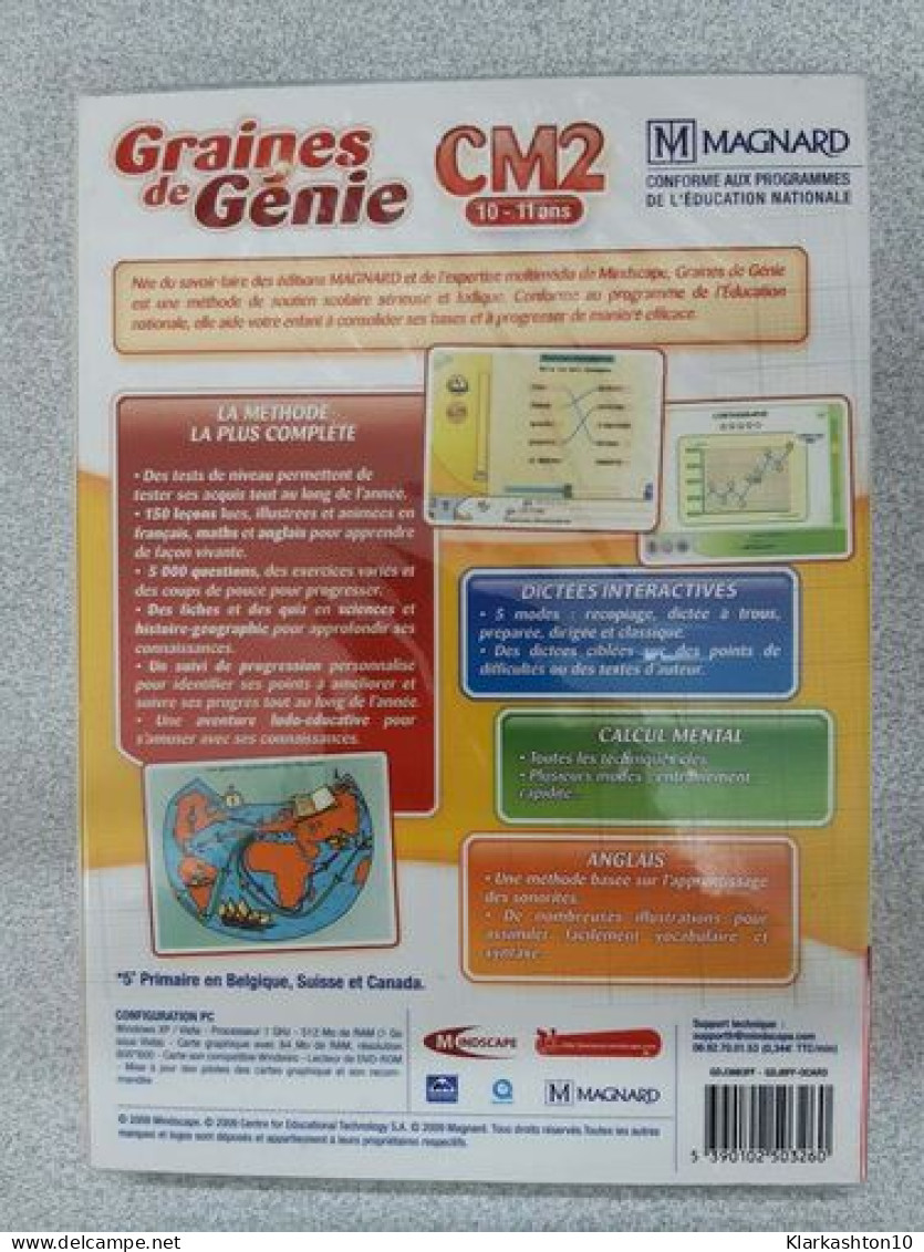 PC DVD ROM - Graines De Génie N° 1 - Autres & Non Classés