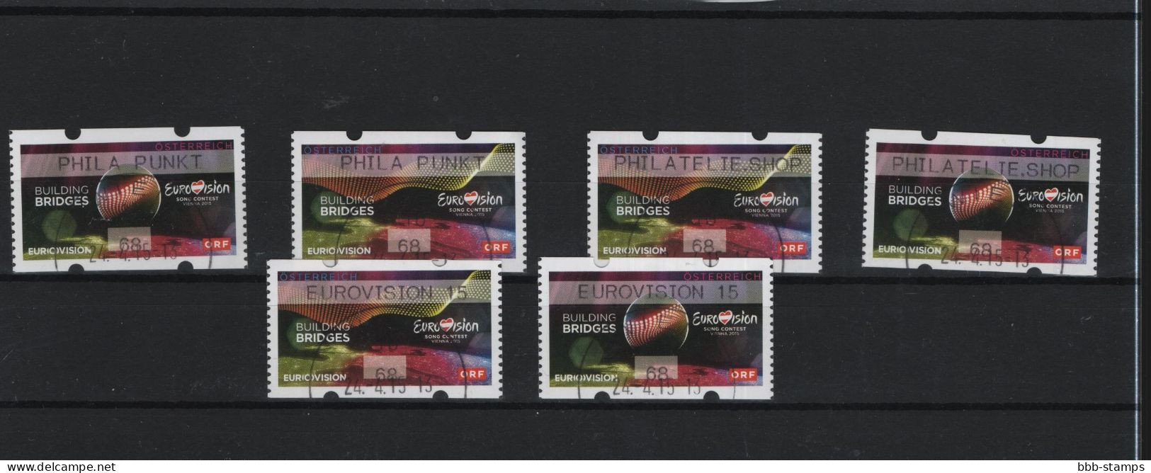 Österreich Michel Kat.Nr. ATM  Gest 40/41 2.-4. - Timbres De Distributeurs [ATM]