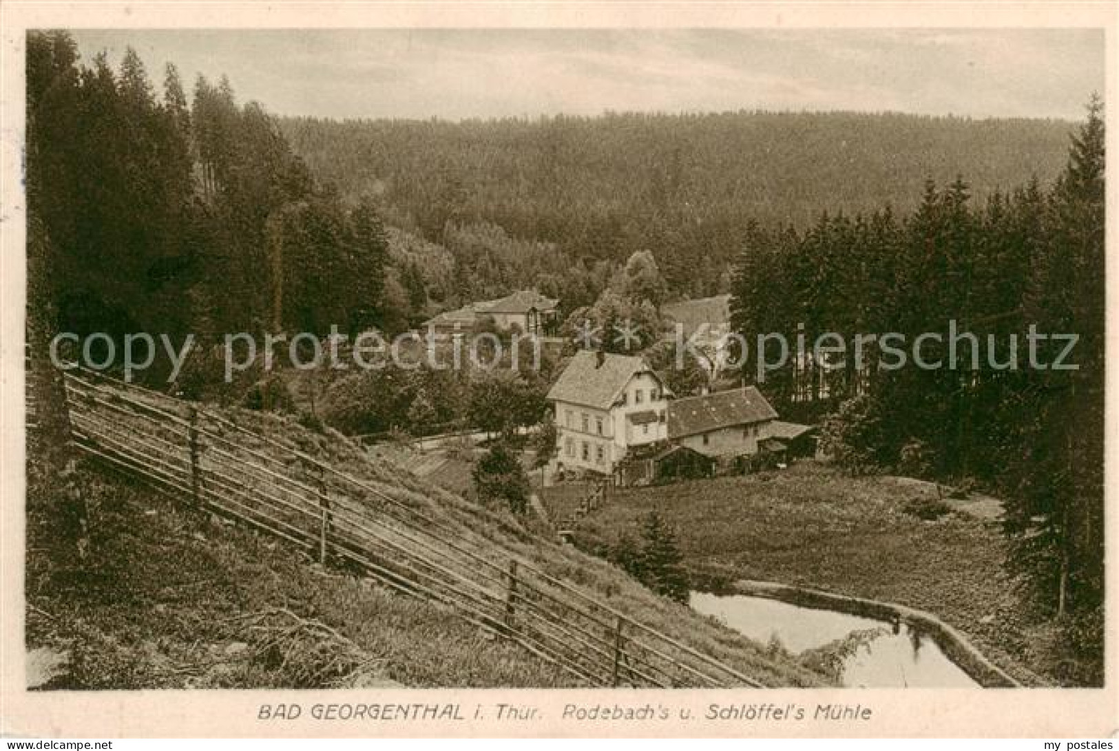 73822156 Bad Georgenthal Gotha Rodebachs Und Schloeffels Muehle Bad Georgenthal  - Sonstige & Ohne Zuordnung