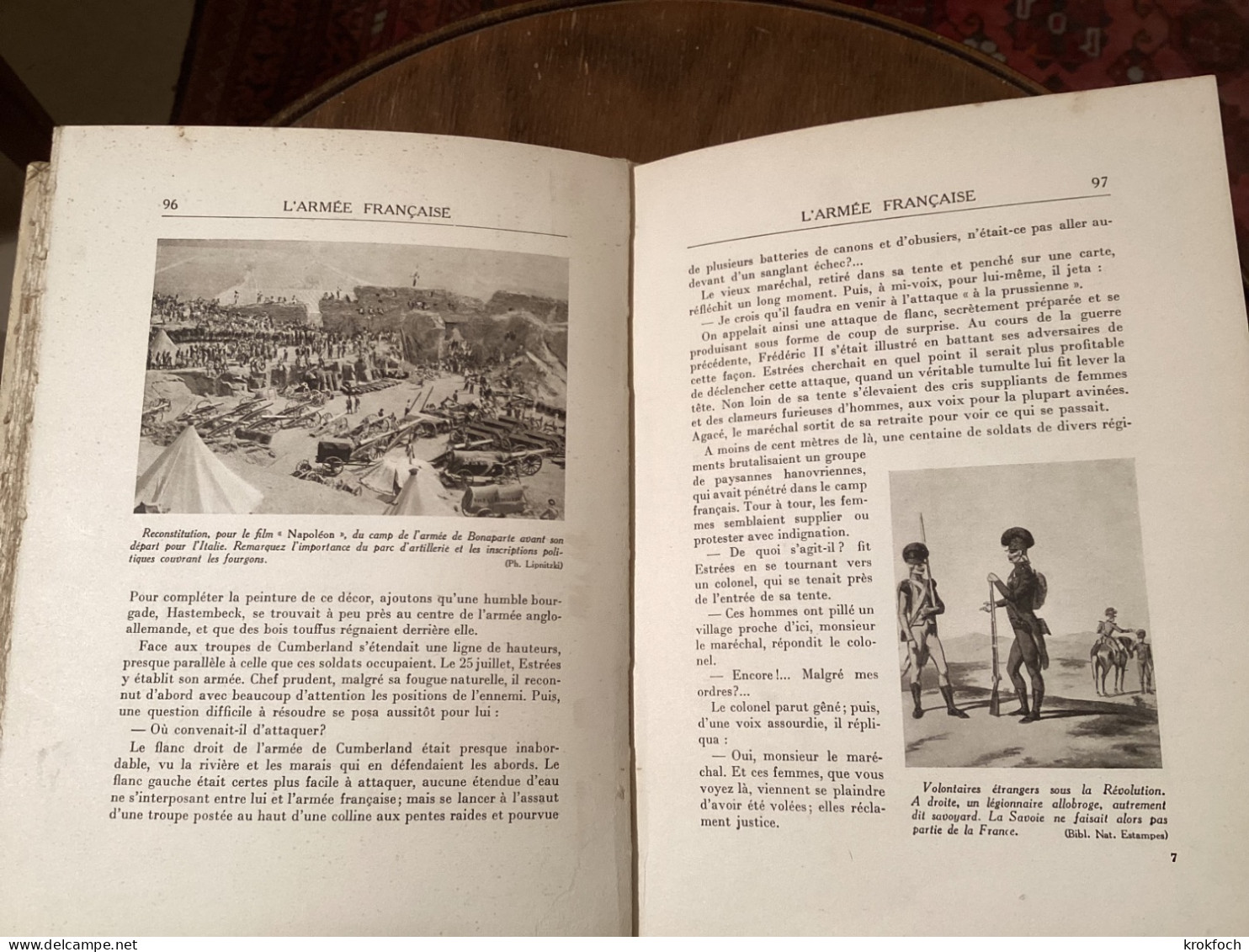 L’armée Française - Louis Saurel 1937 - édition Nathan - 160 P & 148 Illustrations - !! Reliure Légèrement Fatiguée - Geschichte