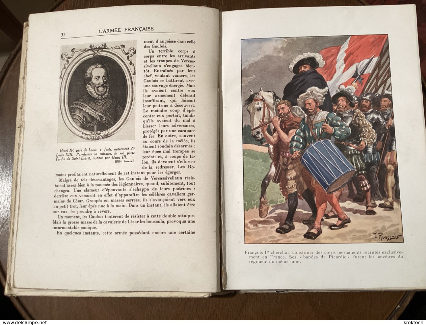 L’armée Française - Louis Saurel 1937 - édition Nathan - 160 P & 148 Illustrations - !! Reliure Légèrement Fatiguée - Geschiedenis