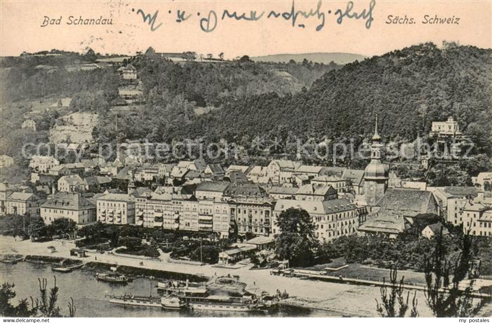 73822129 Bad Schandau Panorama Bad Schandau - Bad Schandau