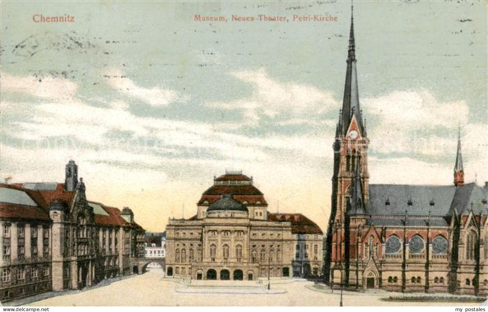 73822116 Chemnitz Museen Neues Theater Petri Kirche Chemnitz - Chemnitz