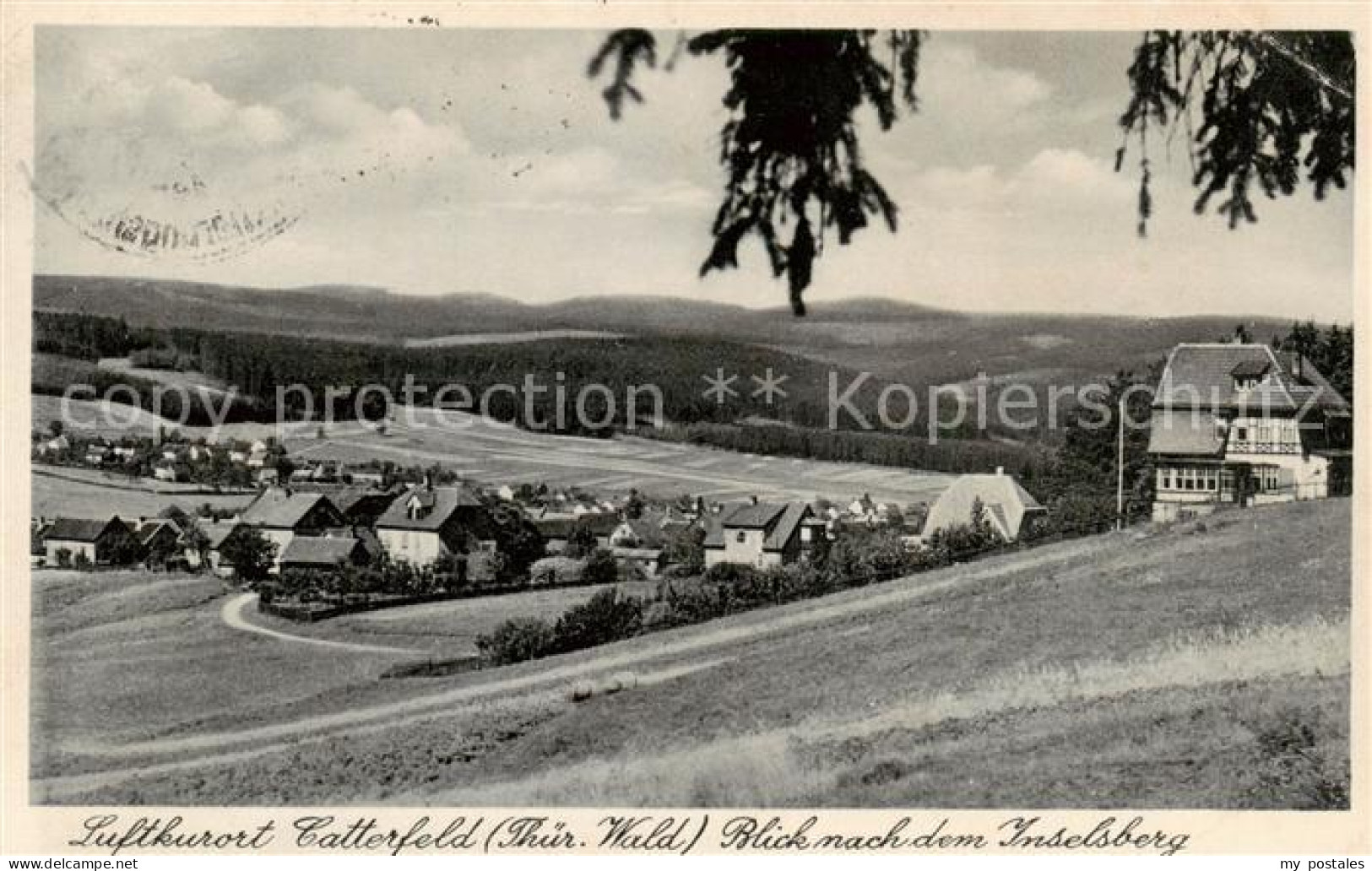 73822115 Catterfeld Blick Zum Inselsberg Catterfeld - Autres & Non Classés