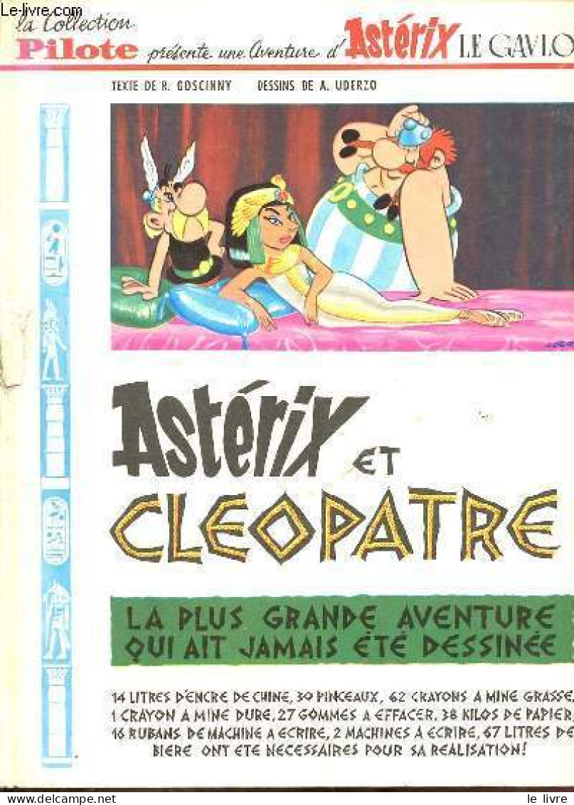 Une Aventure D'Astérix - Asterix Et Cleopatre - Collection Pilote. - R.Goscinny & A.Uderzo - 1965 - Autres & Non Classés