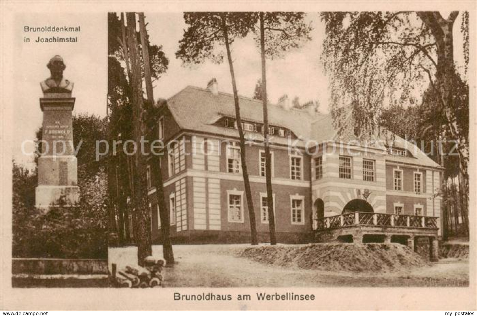 73822086 Werbellinsee-Altenhof Schorfheide Brunolddenkmal In Joachimstal  - Finowfurt