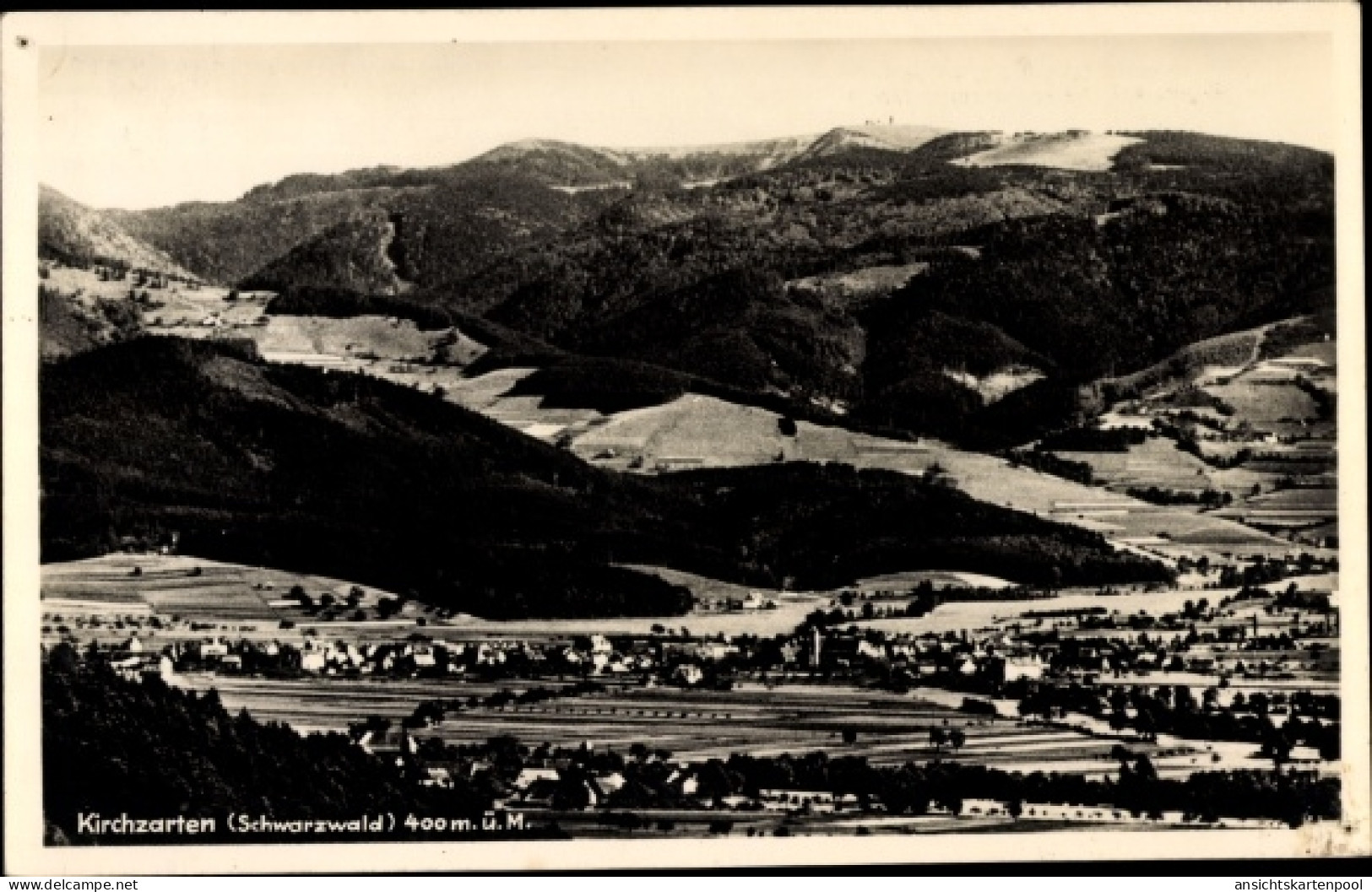 CPA Kirchzarten Im Breisgau Schwarzwald, Panorama, Feldbergturm - Other & Unclassified