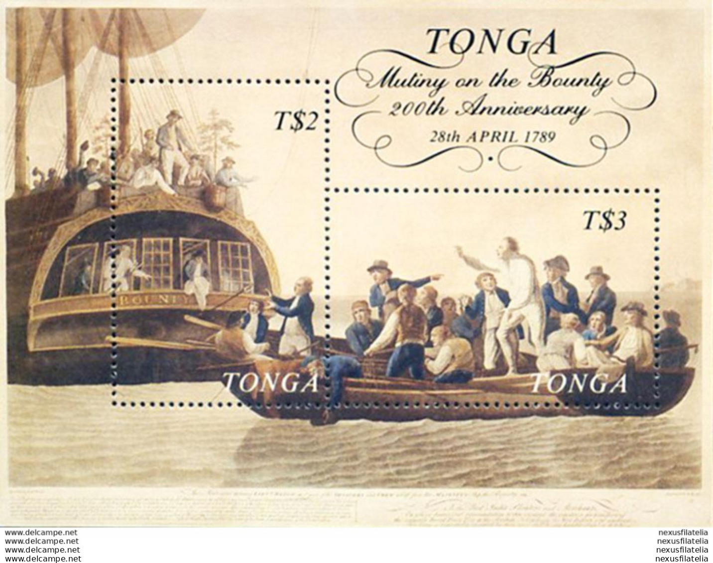 Bounty 1989. - Tonga (1970-...)