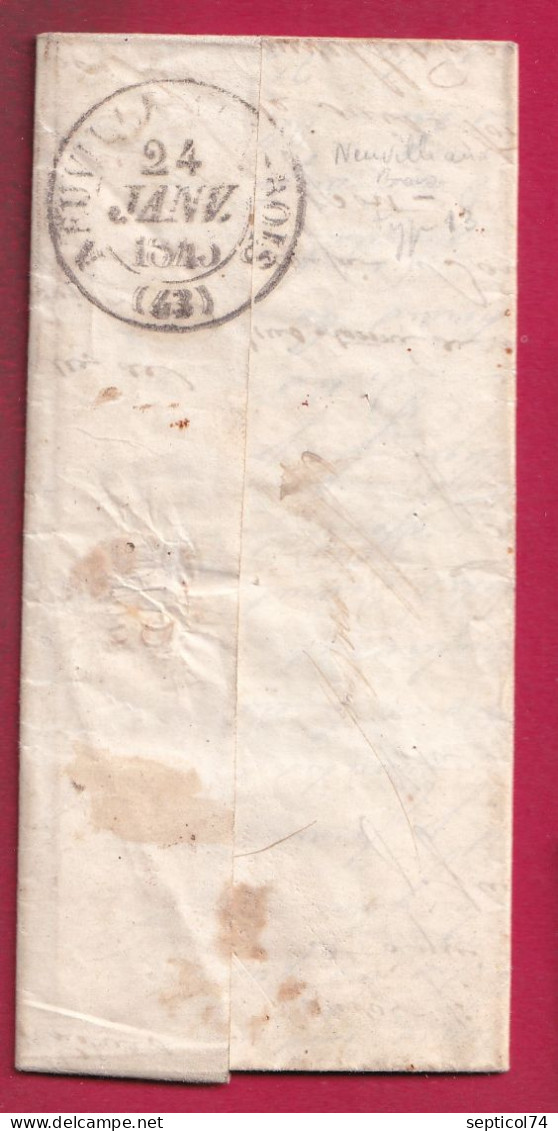 CAD TYPE 15 CHATEAU RENARD LOIRET BOITE RURALE G ST GERMAIN DES PRES POUR MONTIGNY DECIME RURAL LETTRE - 1801-1848: Precursors XIX