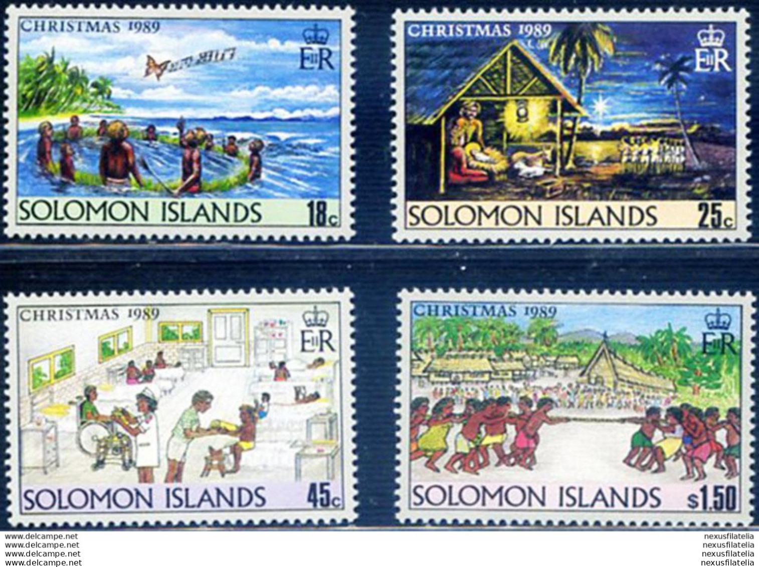 Natale 1989. - British Solomon Islands (...-1978)