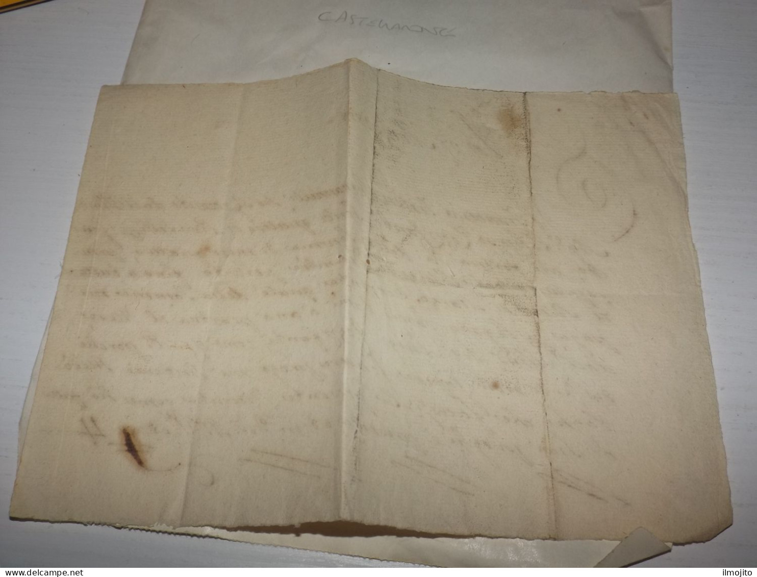 3 SCRITTI SCRITTO LETTERE 1823 1808 1839 RICEVUTE PAGAMENTI PREFILATELIA - Historical Documents