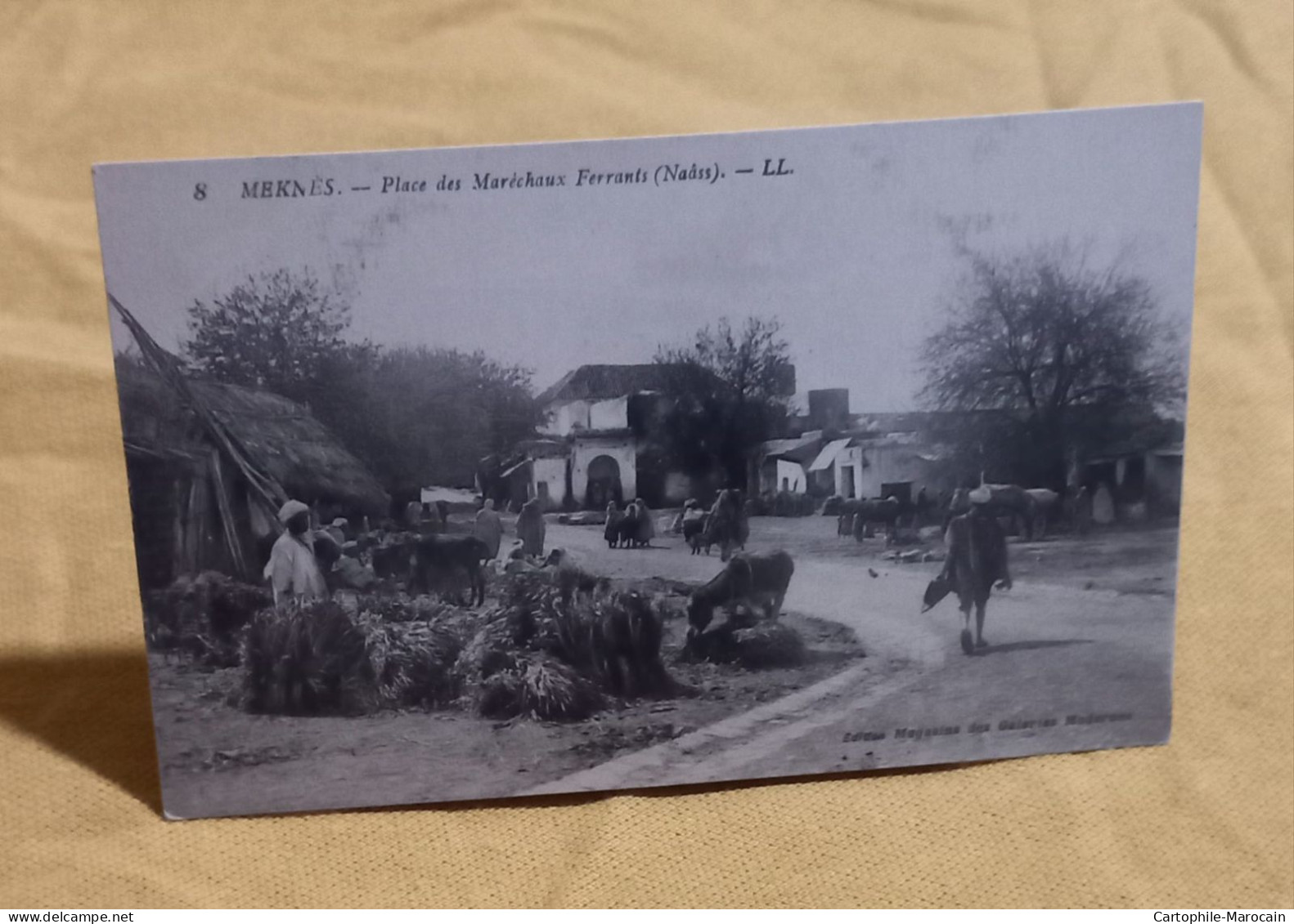 *A14*- Cp33 - MEKNÈS : Place Des Maréchaux Ferrants (Naâss) - Meknès