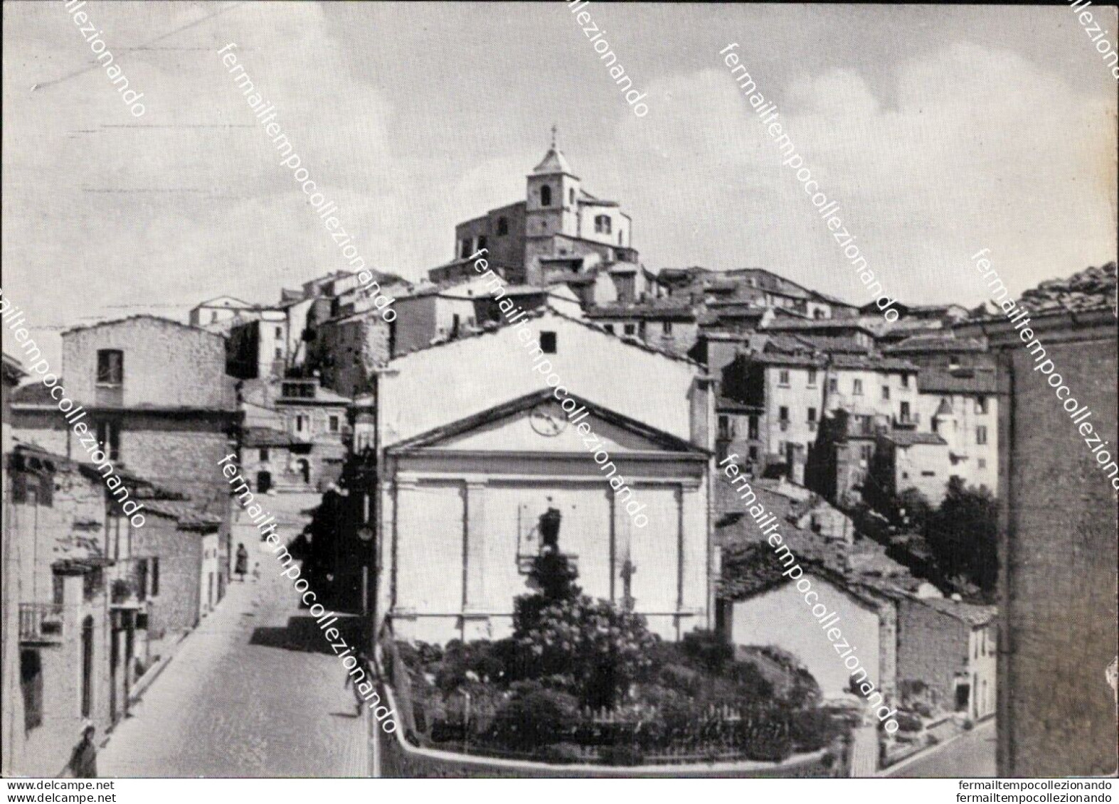 Aq579 Cartolina Schiavi Di Abruzzo Monumento Ai Caduti Provincia Di Chieti - Chieti