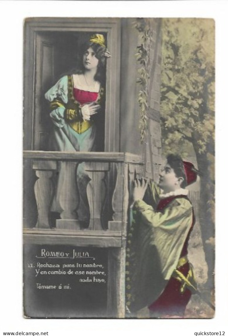 Postal Romántica - Romeo Y Julieta  -  6916 - Paare