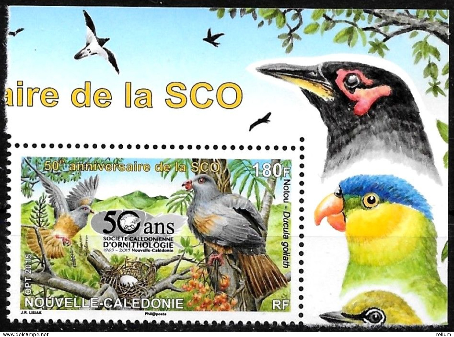 Nouvelle Calédonie 2015 - Yvert Et Tellier Nr. 1248 - Michel Nr. 1677 ** - Unused Stamps