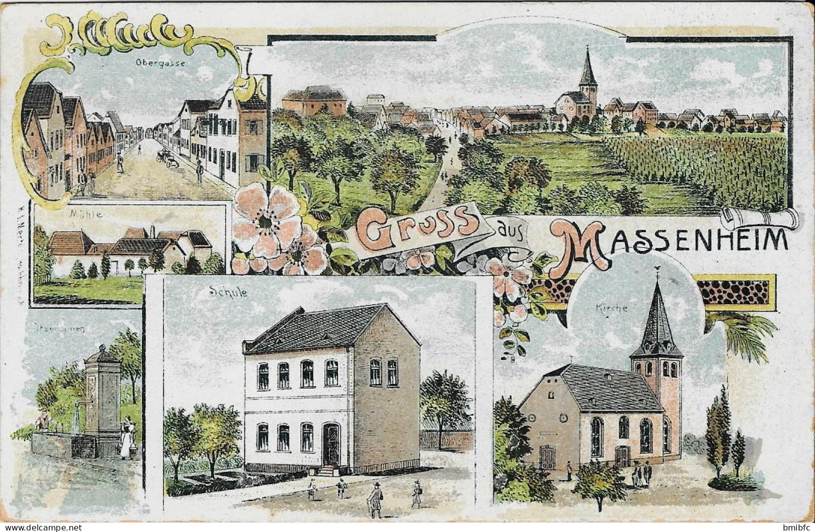 GRUSS Aus Massenheim - Hochheim A. Main