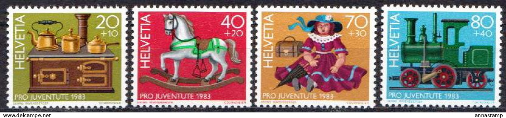 Switzerland MNH Set - Poppen