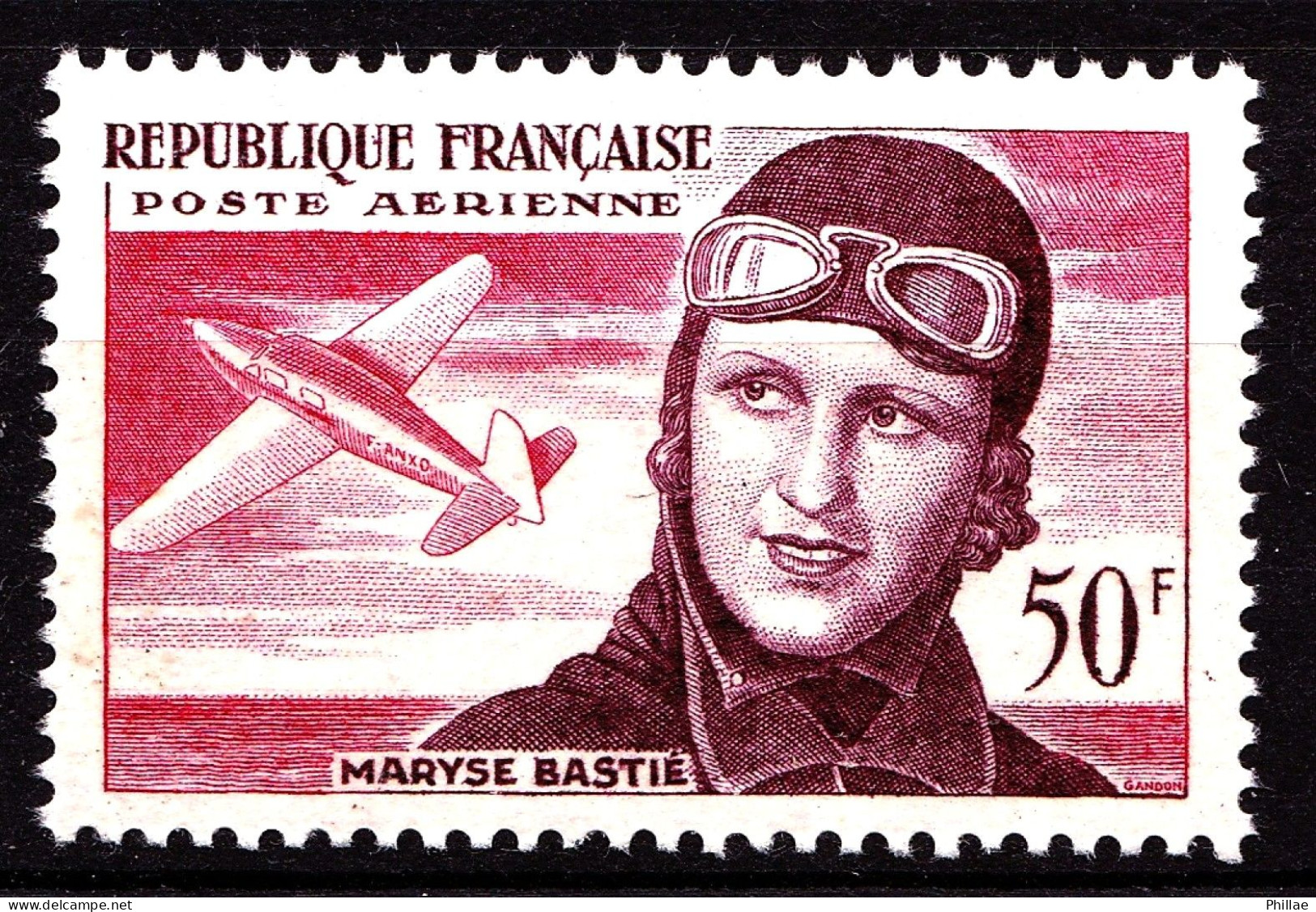 PA  34 - 50F  Maryse Bastié - Neuf N** - TB - 1927-1959 Nuevos