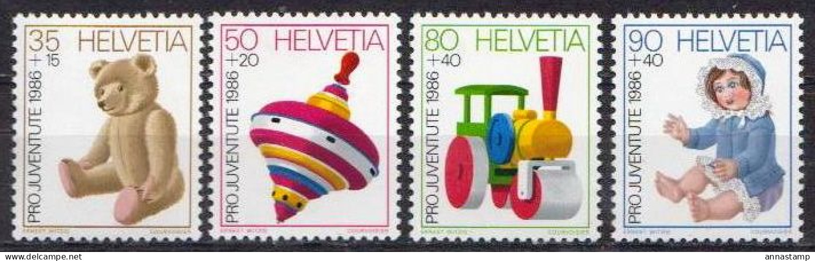 Switzerland MNH Set - Dolls