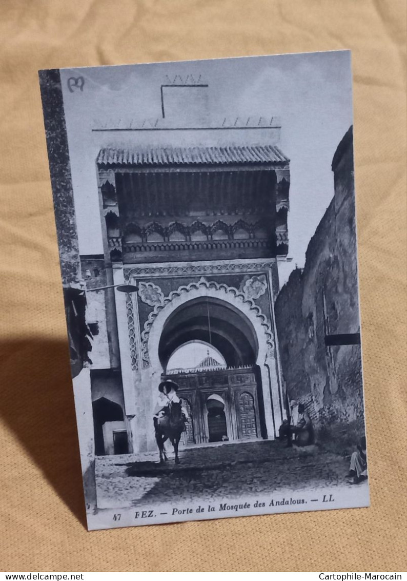 *A14*- Cp39 - FEZ : Porte De La Mosquée Des Andalous - Fez