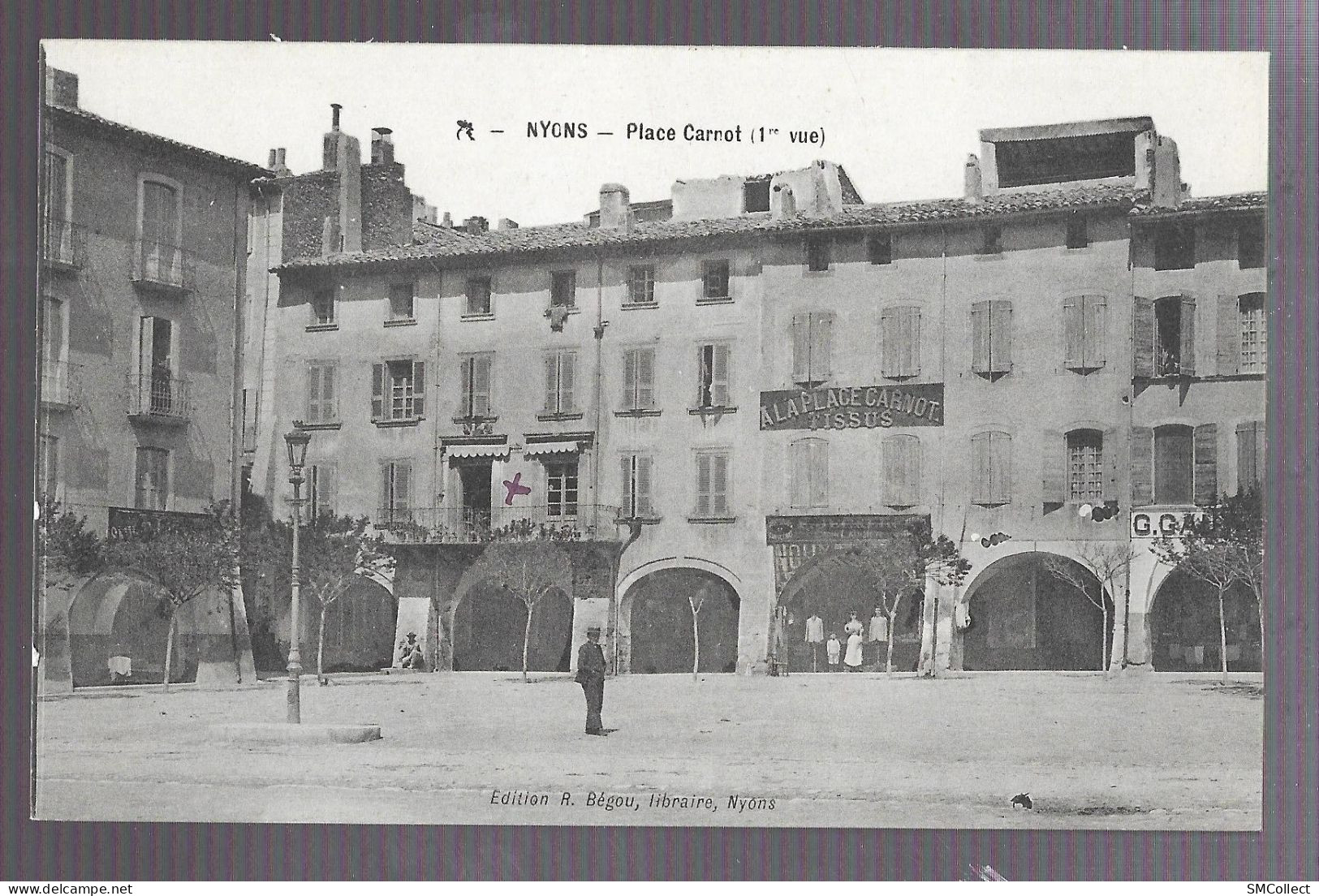 Nyons, Place Carnot, Vue Inédite (A17p7) - Nyons