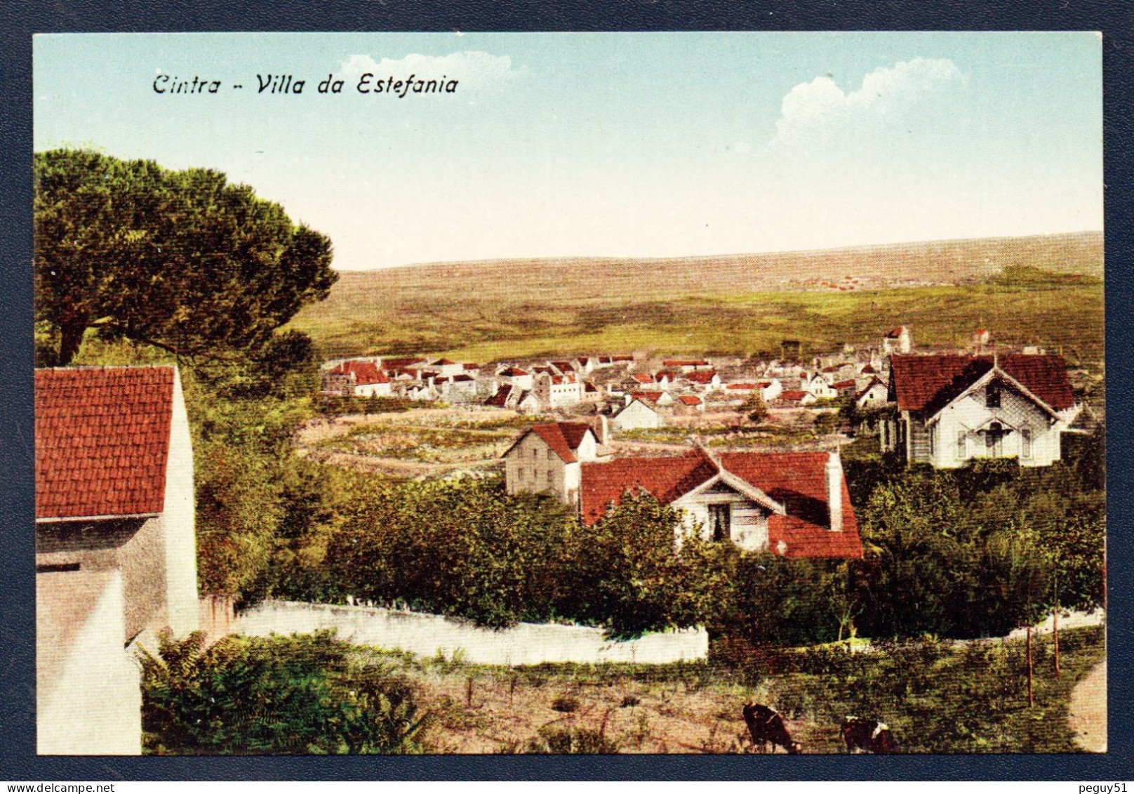 Lisbonne. Sintra(Cintra). Villa Da Estefania ( Nouveau Quartier En L'honneur De La Reine Estefania, épouse De D. Pedro V - Lisboa