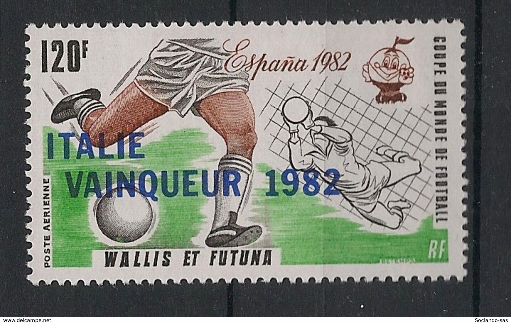 WALLIS ET FUTUNA - 1982 - PA N°YT. 119 - Football World Cup - Neuf Luxe ** / MNH / Postfrisch - Ungebraucht