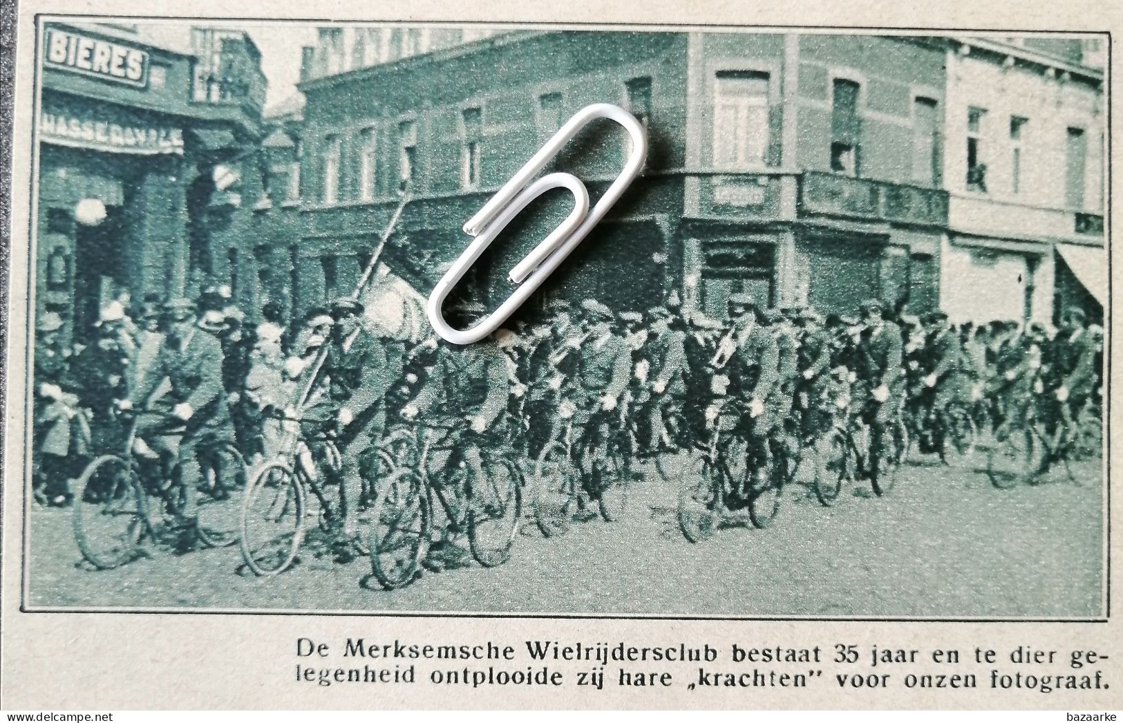 MERKSEM 1934  / DE WIELRIJDERSCLUB BESTAAT 36 JAAR - Non Classés