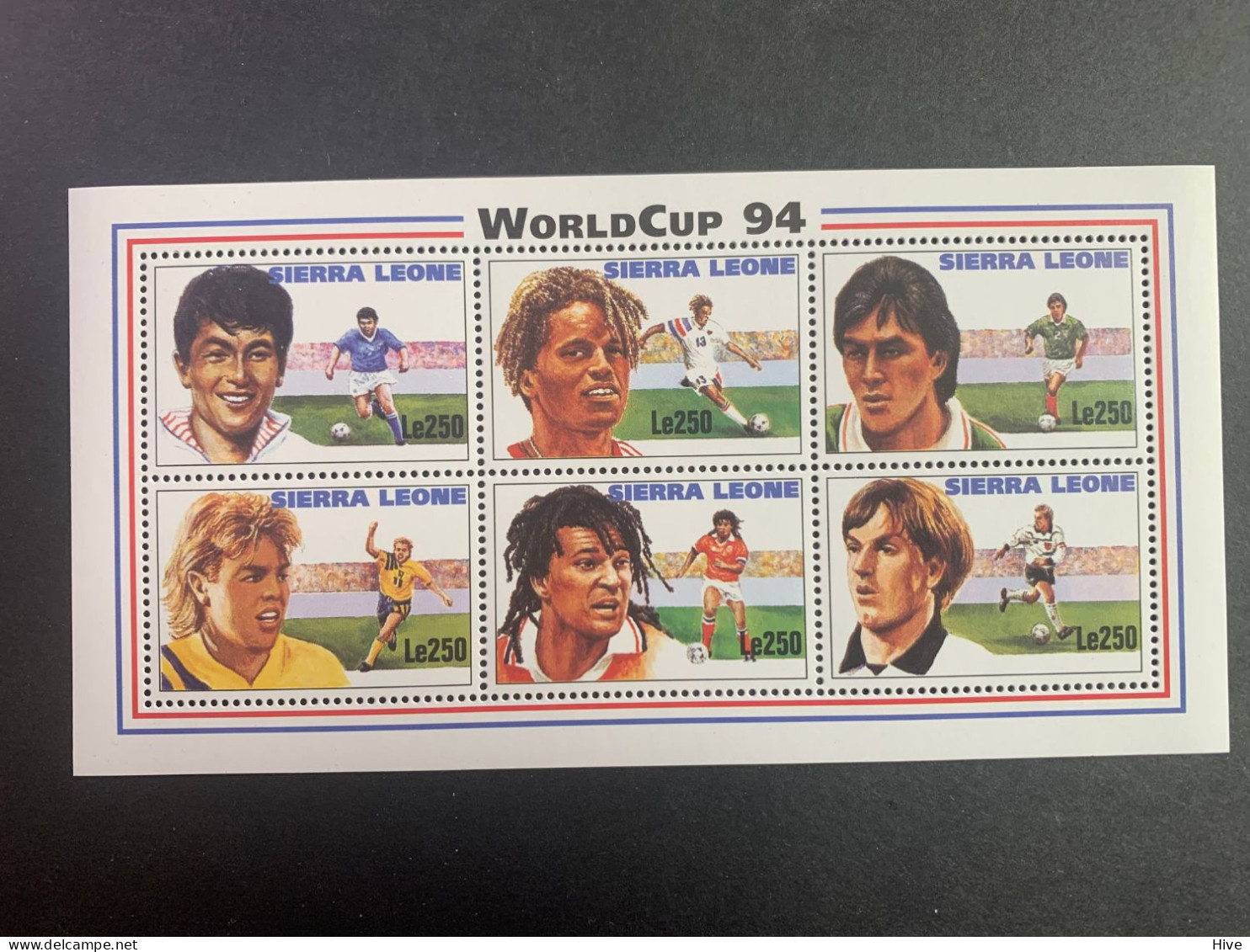 SIERRA LEONE 1994 SPORT FOOTBALL SOCCER WORLD CUP MNH - Sierra Leona (1961-...)