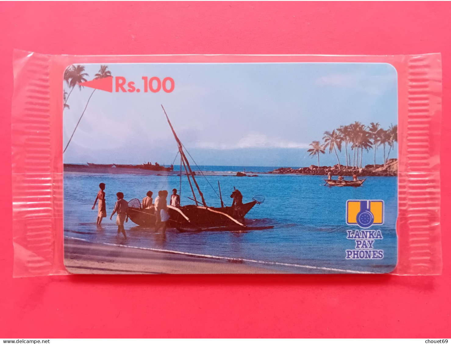 SRI LANKA GPT Rs 100 Fishing Boat Reverse B In Corner 2SRLB MINT NEUVE (TS0320 - Sri Lanka (Ceilán)