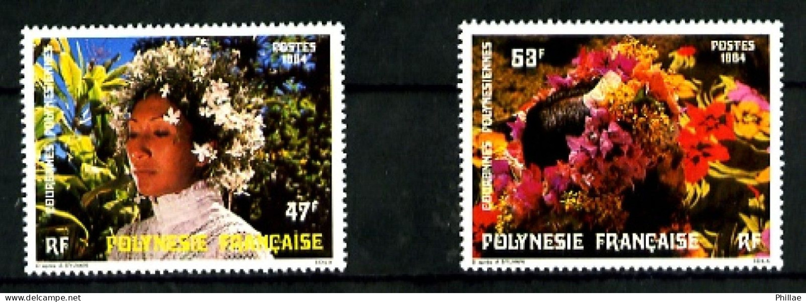 POLYNESIE 220 Et 221 - Couronnes De Fleurs - Neufs N** - TB - Nuovi