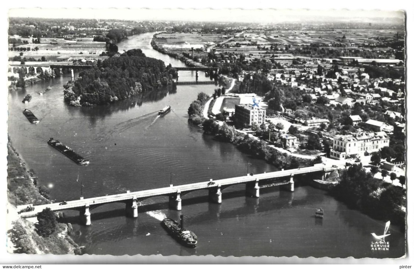 LE PECQ - Vue Panoramique Sur La Seine - Le Pecq