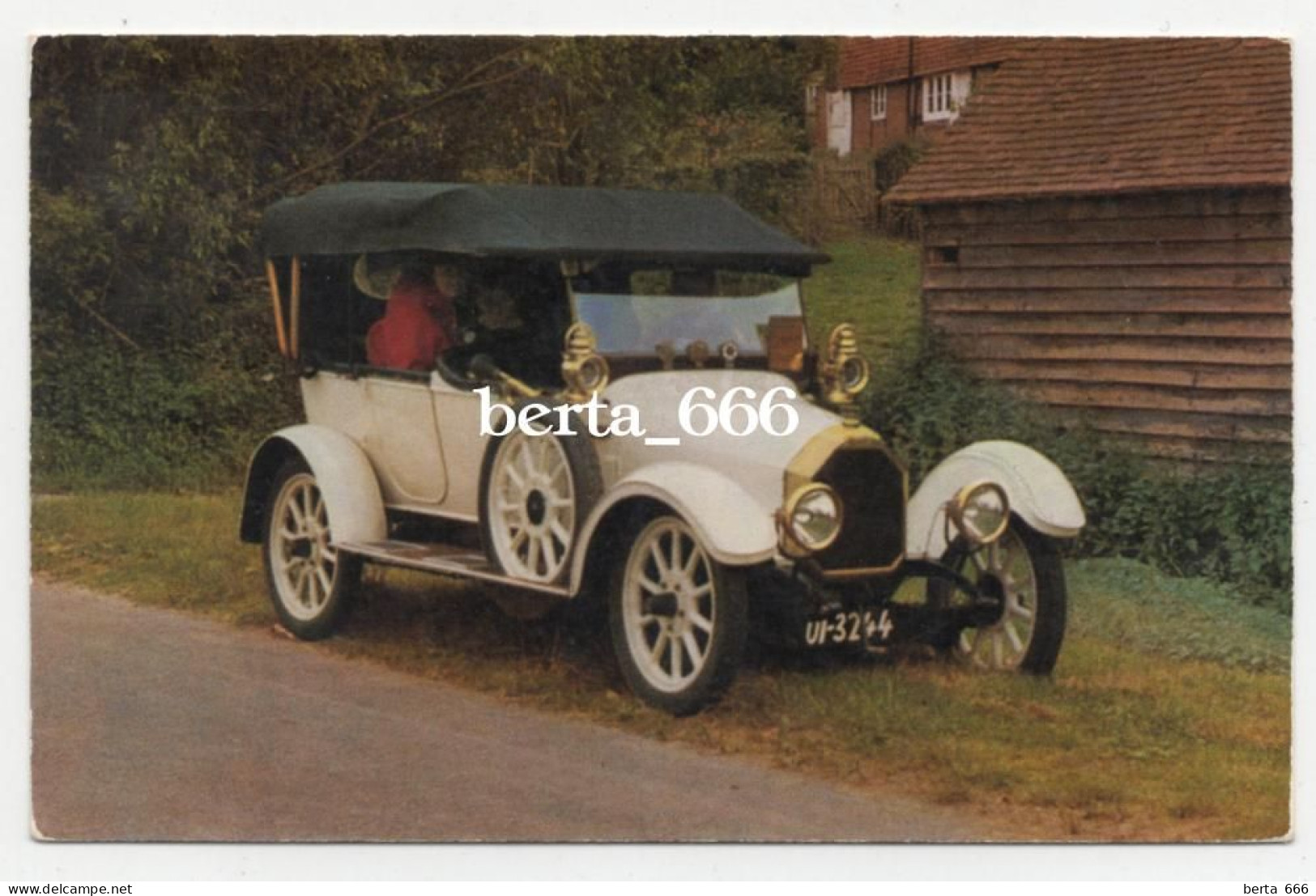 1915 HUMBER Tourer * Salmon Unused Postcard (5801) - Passenger Cars