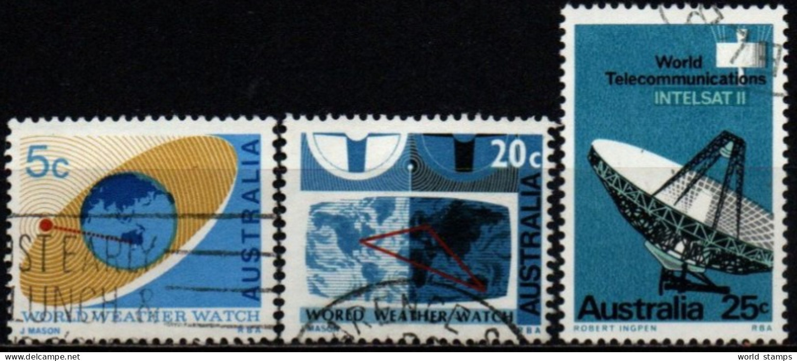 AUSTRALIE 1968 O - Usati