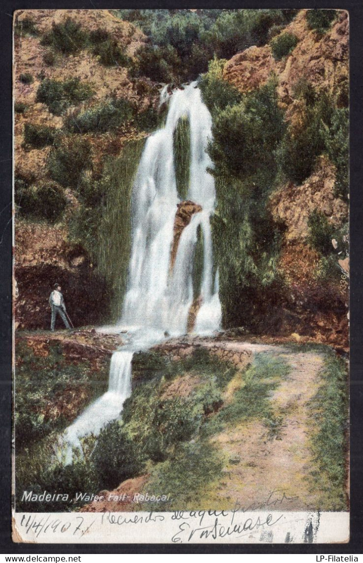 Portugal - 1907 - Madeira - Water Fall - Rabacal - Madeira