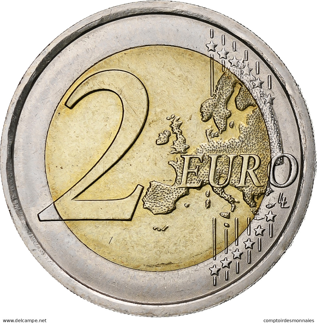 Italie, 2 Euro, Galileo Galilei, 2014, Rome, Bimétallique, SPL - Italy