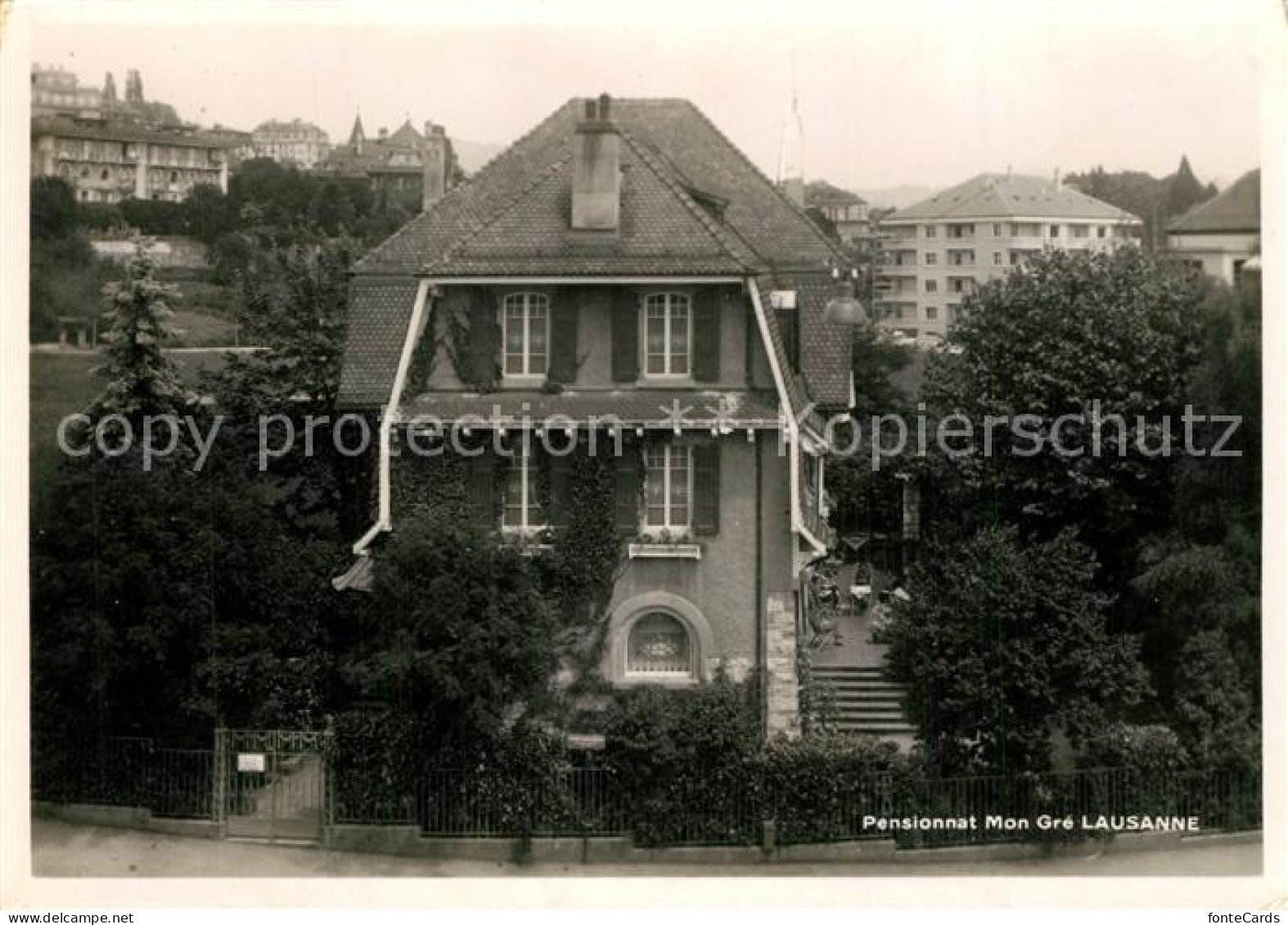 13477304 Lausanne VD Pensionat Mon Gr Lausanne VD - Autres & Non Classés