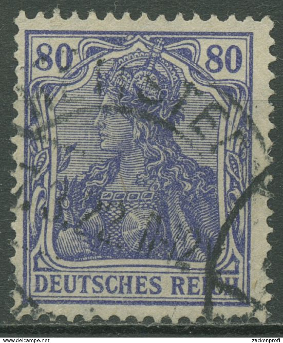 Deutsches Reich 1920/21 Germania 149 A II Gestempelt Geprüft - Usados