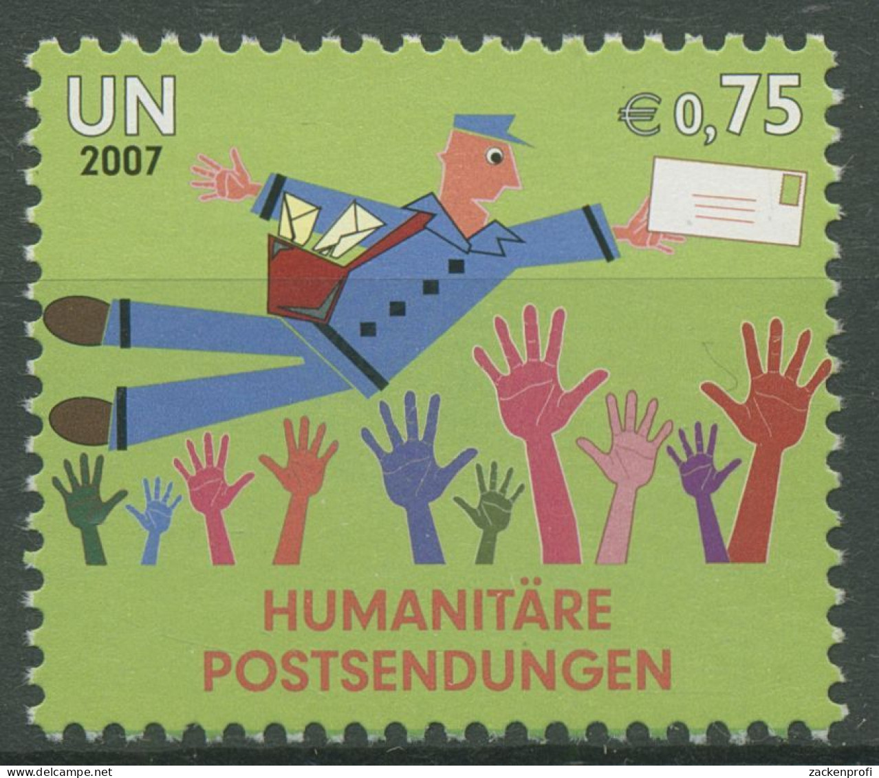 UNO Wien 2007 Postsendungen Briefträger 512 Postfrisch - Unused Stamps