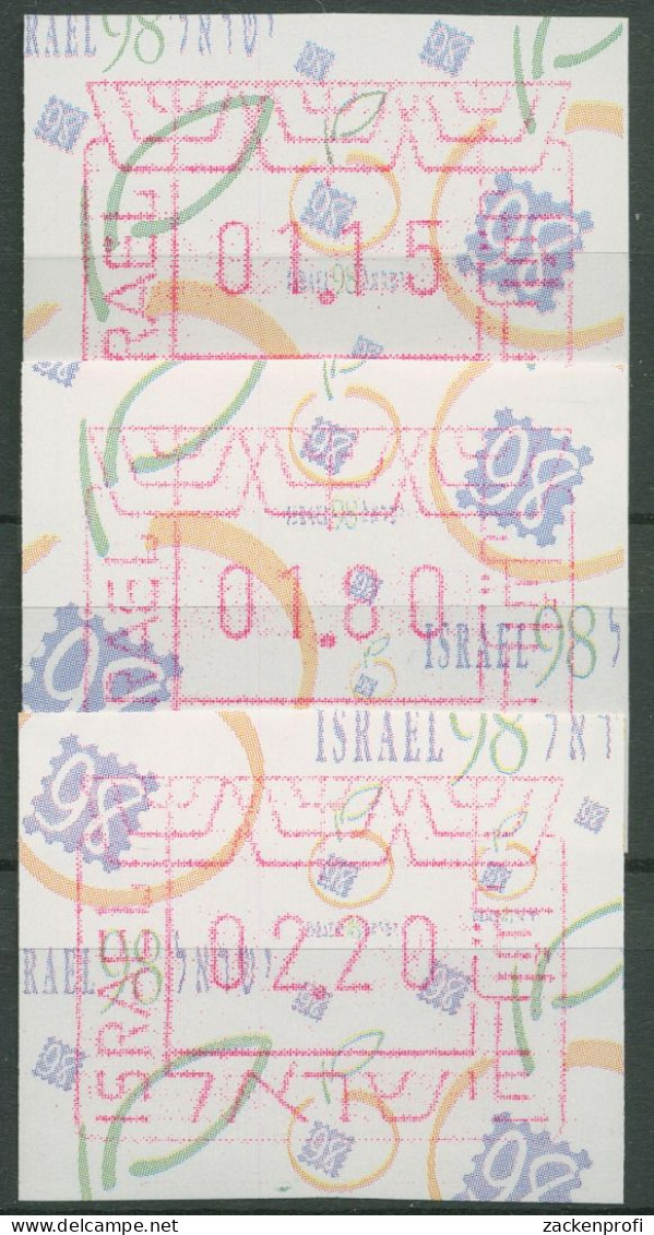 Israel 1998 Automatenmarke Briefmarkenausstellung Tel Aviv ATM 42 S 1 Postfrisch - Frankeervignetten (Frama)