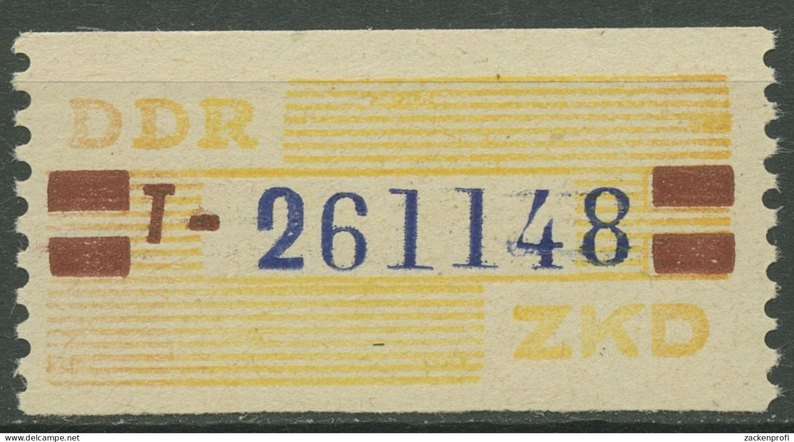 DDR 1959 Wertstreifen Für Den ZKD 25 T Postfrisch - Andere & Zonder Classificatie