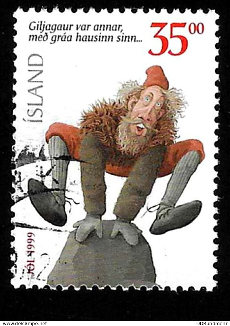 1999 Trolls  Michel IS 929 Stamp Number IS 896b Yvert Et Tellier IS 877C Stanley Gibbons IS 940 Used - Oblitérés