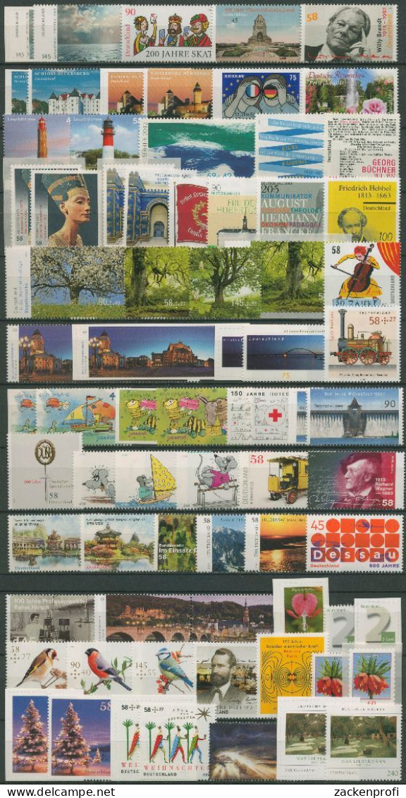 Bund 2013 Jahrgang Komplett (2972/46) Postfrisch (SG61252) - Unused Stamps