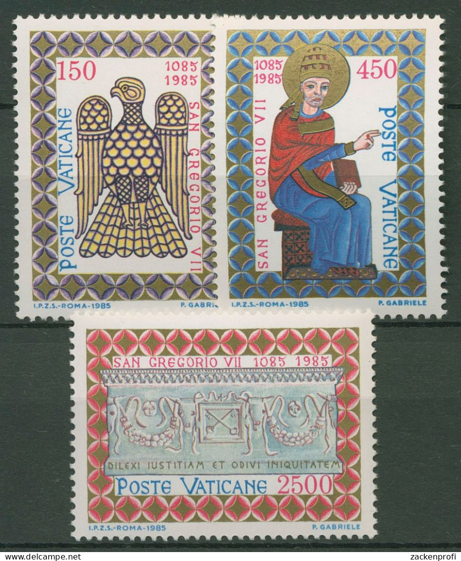 Vatikan 1985 Papst Gregor VII. 873/75 Postfrisch - Unused Stamps