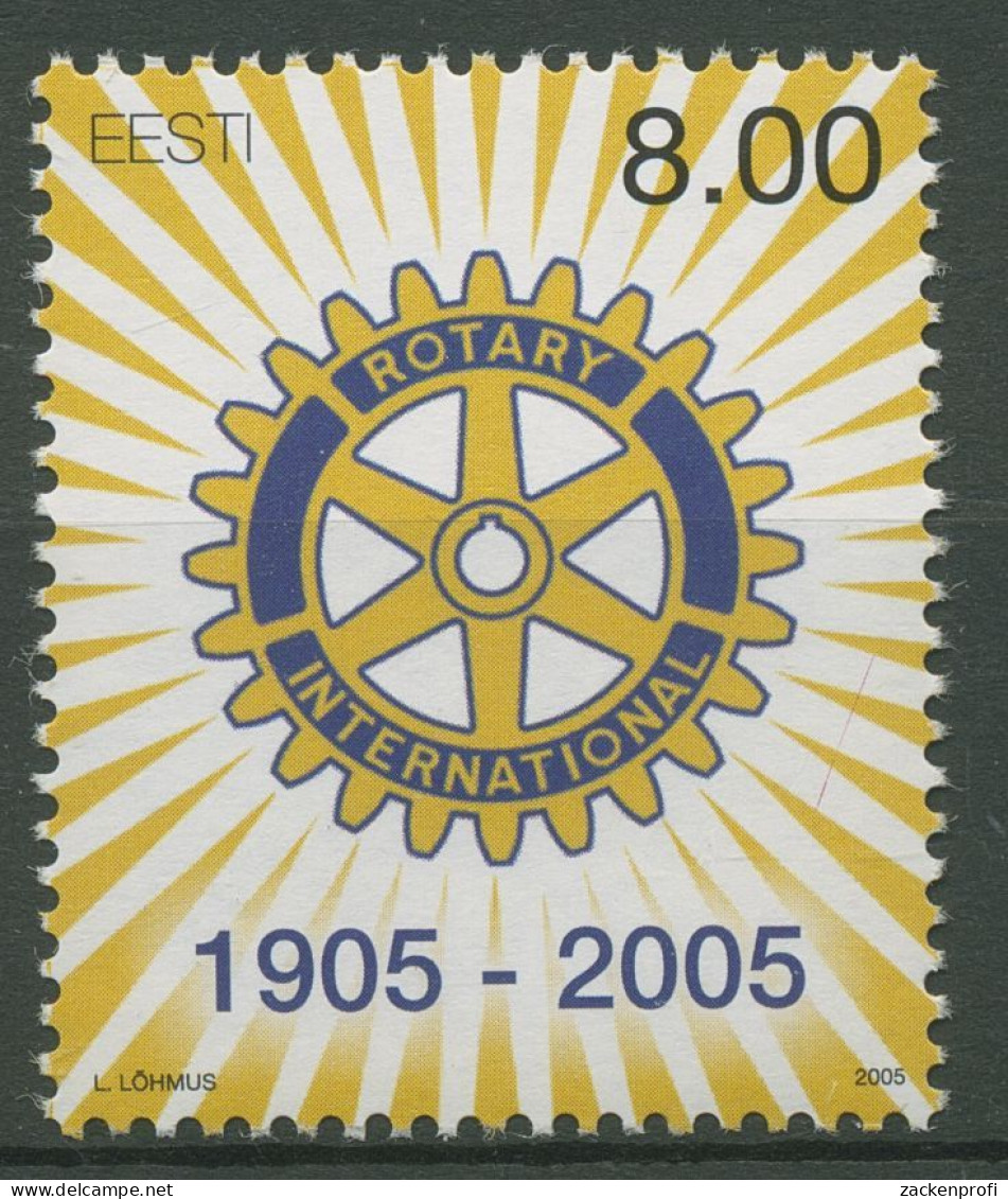 Estland 2005 Rotary International 505 Postfrisch - Estonie